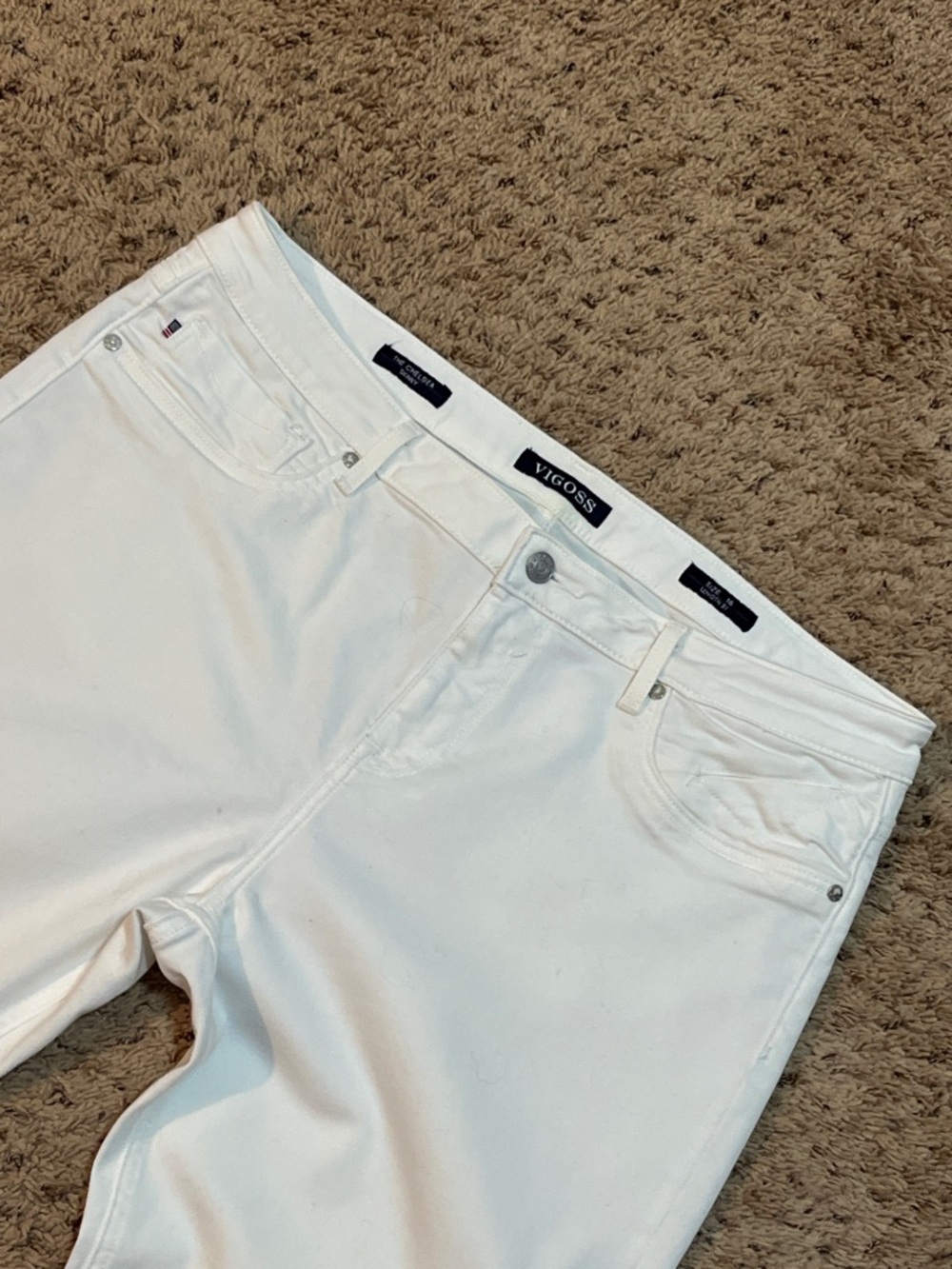 EUC Vigoss The Chelsea White Skinny Jeans {Size 16} - Picture 2 of 9
